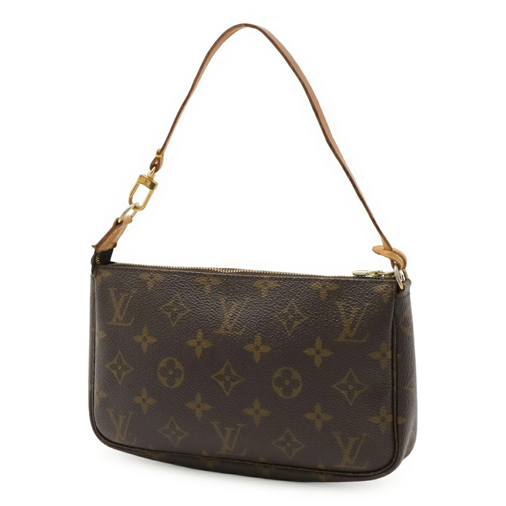 LOUIS VUITTON Brown Monogram Pochette Pouch - Picture 3 of 10